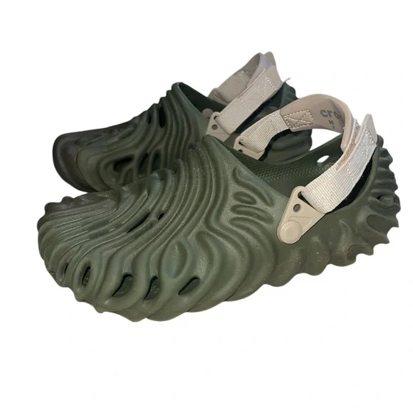 🔥 Crocs Pollex Clog by Salehe Bembury – Army Green (W9 / M7) - Picture 4 of 11